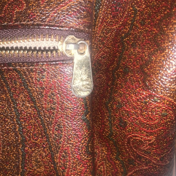ETRO Milano speedy style handbag. Paisley pattern - Picture 10 of 12